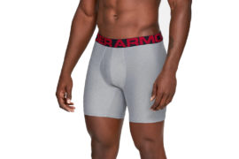 Under Armour Tech 6in 2Pack Boxer 1327415-011