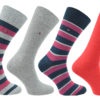 Tommy Hilfiger Orginal Stripe Box 4-Pack Socks 482002001-085