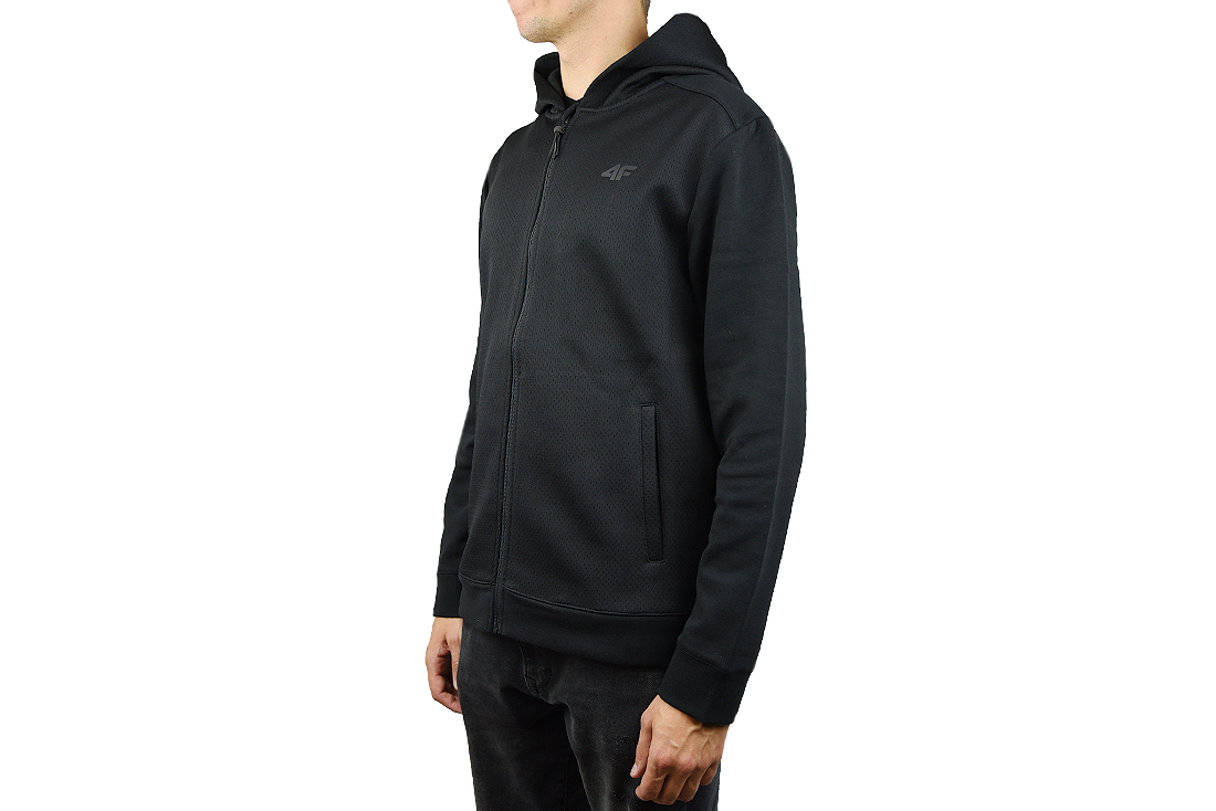 Mikina 4F Men Hoodie X4Z18-BLM201BLK – Obrázok 3