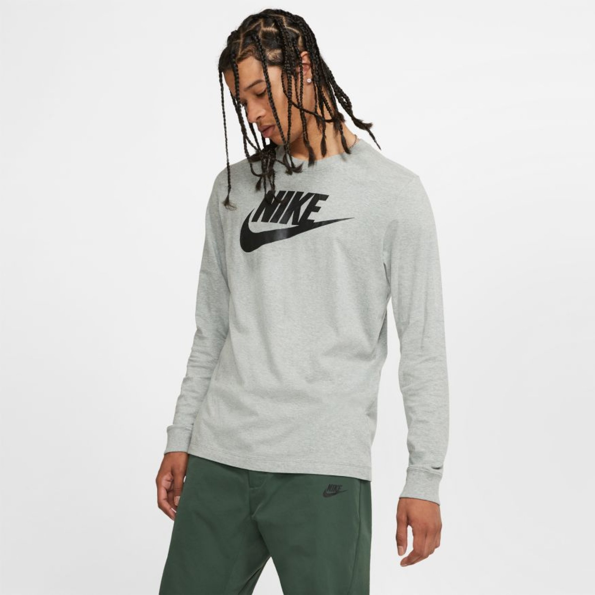 Tričko s dlhým rukávom Nike M NSW CLUB TEE LS - CI6291-063