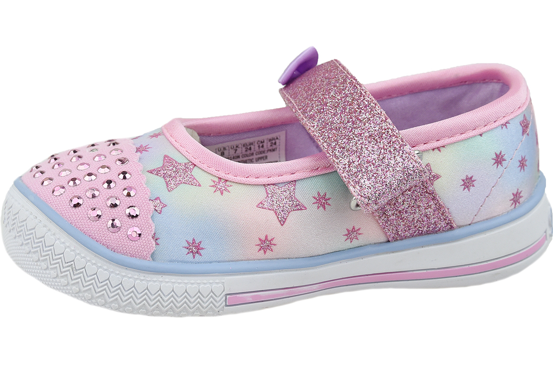 Svetielkujúce tenisky Skechers Twinkle Play 20140N-PKMT – Obrázok 2