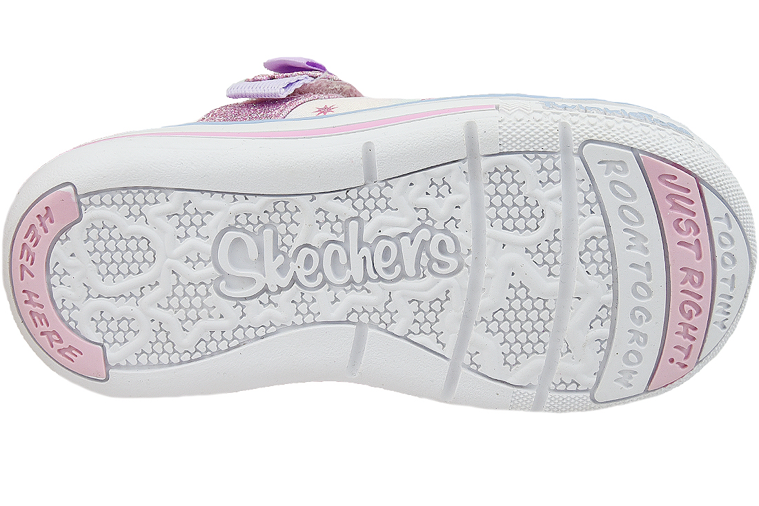 Svetielkujúce tenisky Skechers Twinkle Play 20140N-PKMT – Obrázok 4