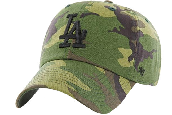 47 Brand MLB Los Angeles Dodgers Camo Cap B-CAMUN12GWSNL-CM