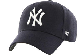 47 Brand MLB New York Yankees Jr Cap B-MVP17WBV-HM-YTH