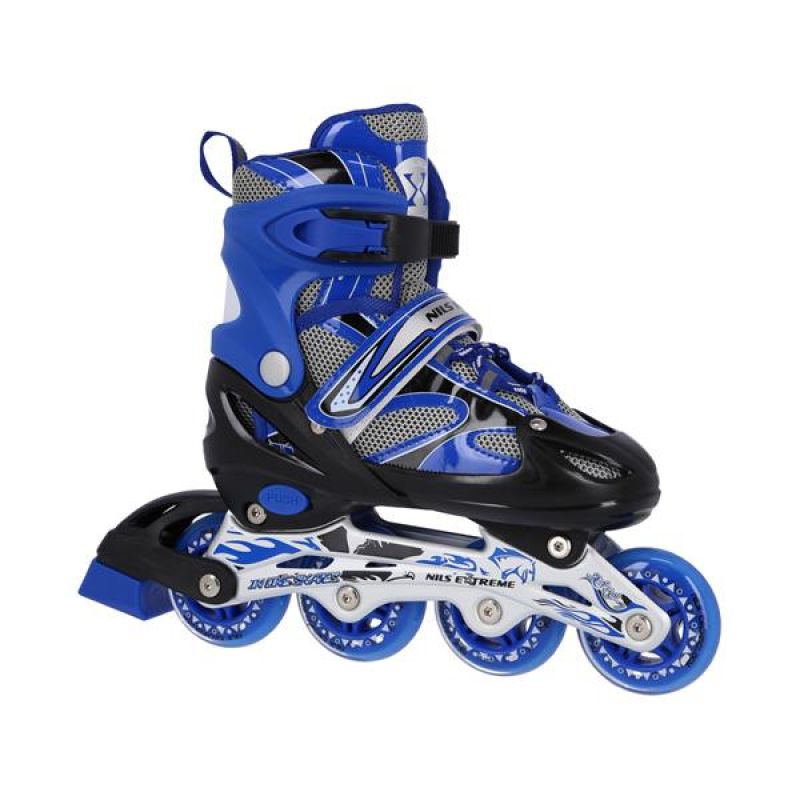 Kolieskové korčule Nils Extreme 2 in 1 Blue r.35-38 NH18366 A – Obrázok 2