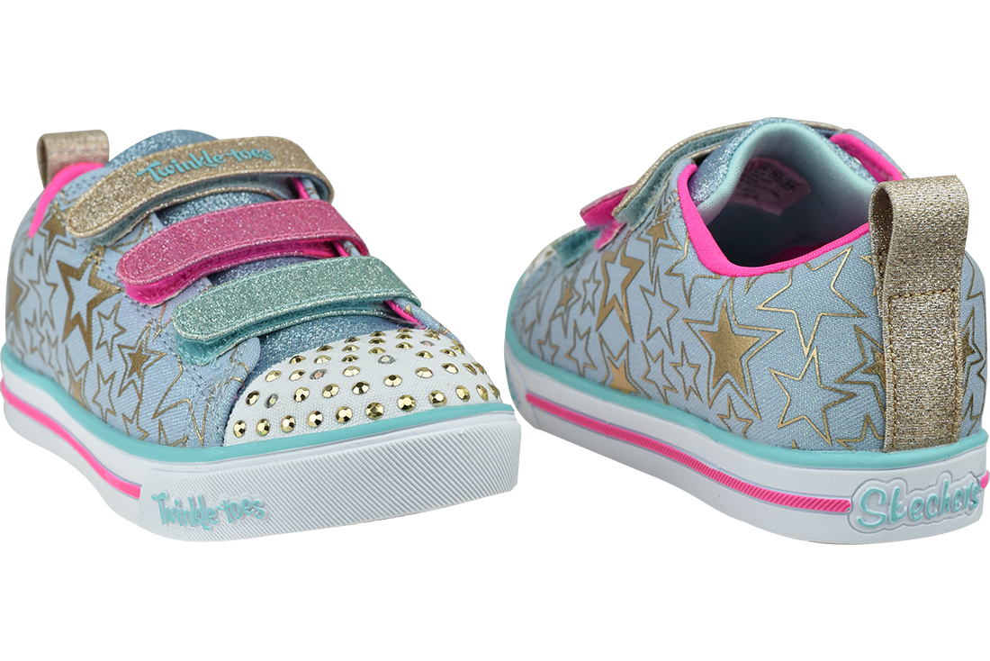 Tenisky Skechers Sparkle Lite-Stars The Limit 314036L-LBMT – Obrázok 5