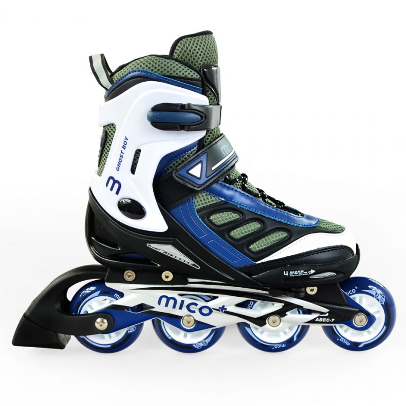 Kolieskové korčule Mico Ghost Boy Jr PW -125C – Obrázok 2