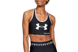 Under Armour Mid Keyhole Graphic Bra 1344333-002