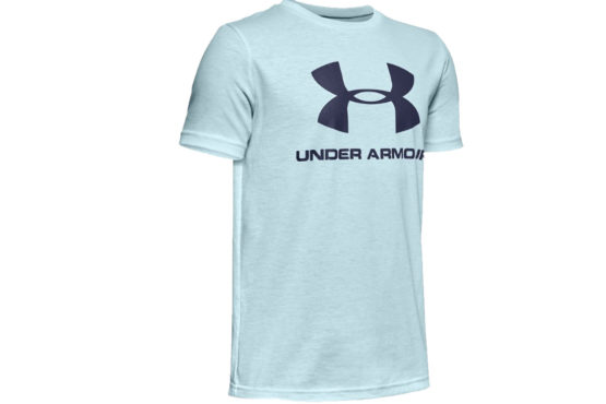 Under Armour Sportstyle Logo Short Sleeve Jr 1330893-462