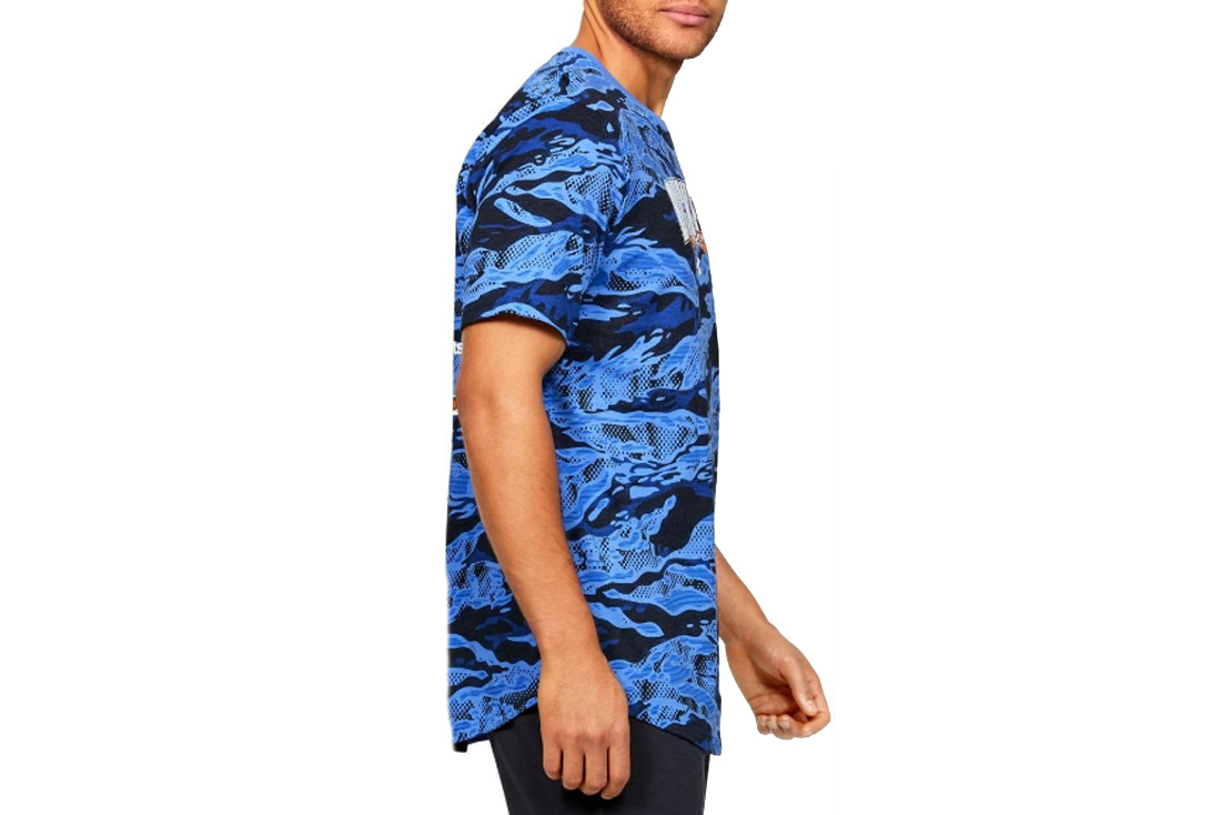 Tričko Under Armour Baseline Verbiage Tee 1351295-486 – Obrázok 2