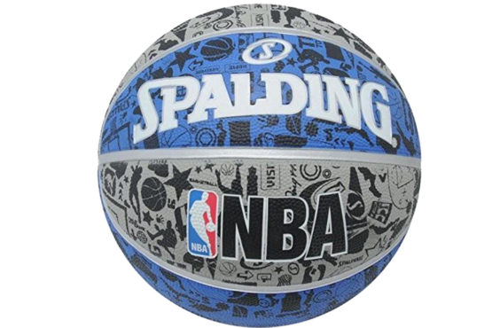 Spalding NBA Grafitti Rubber Ball 83176Z