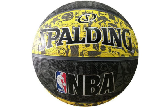 Spalding NBA Grafitti Rubber Ball 83307Z