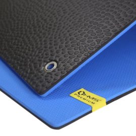 Podložka na cvičenie  HMS Premium MFK03 blue-black – Obrázok 2