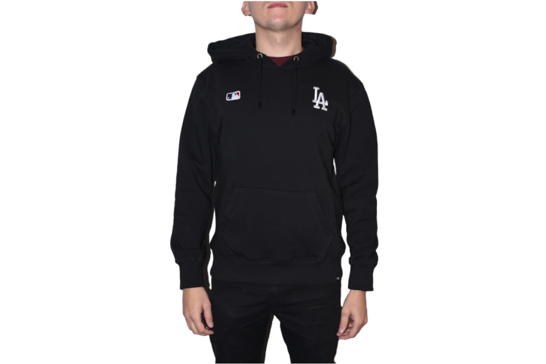 Mikina 47 Brand MLB Los Angeles Dodgers Hoodie 512657 – Obrázok 5