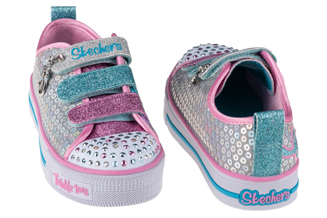 Blikajúce tenisky Skechers Twinkle Lite 20062L-SMLT – Obrázok 5