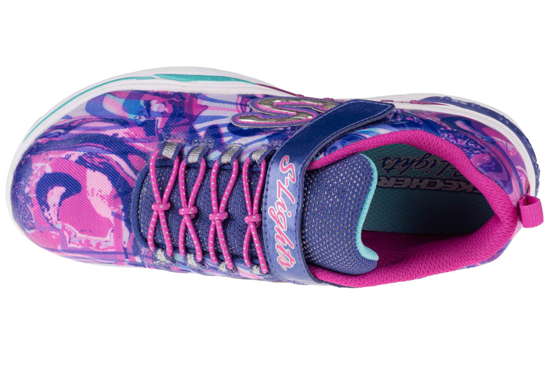 Blikajúce tenisky Skechers Power Petals-Flowers 20203L-PRMT – Obrázok 3