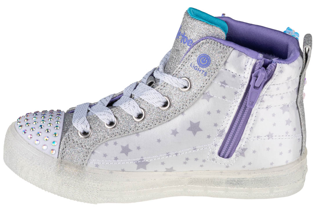 Blikajúce tenisky Skechers Shuffle Brights 2.0 314015L-WSL – Obrázok 2
