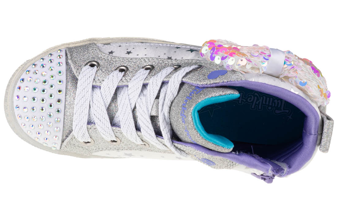 Blikajúce tenisky Skechers Shuffle Brights 2.0 314015L-WSL – Obrázok 3
