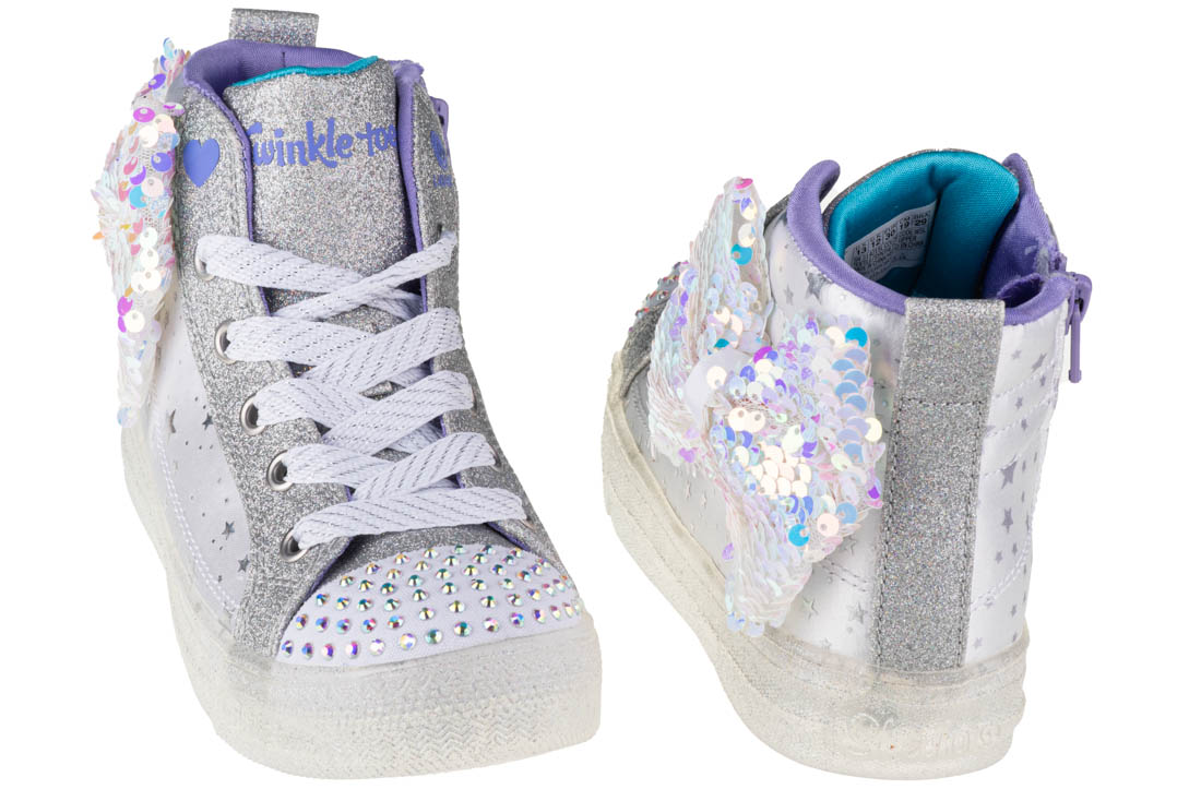 Blikajúce tenisky Skechers Shuffle Brights 2.0 314015L-WSL – Obrázok 5