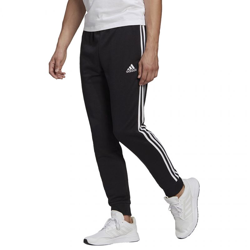 Tepláky adidas Essentials Tapered Cuff 3 Stripes M GK8831 – Obrázok 2