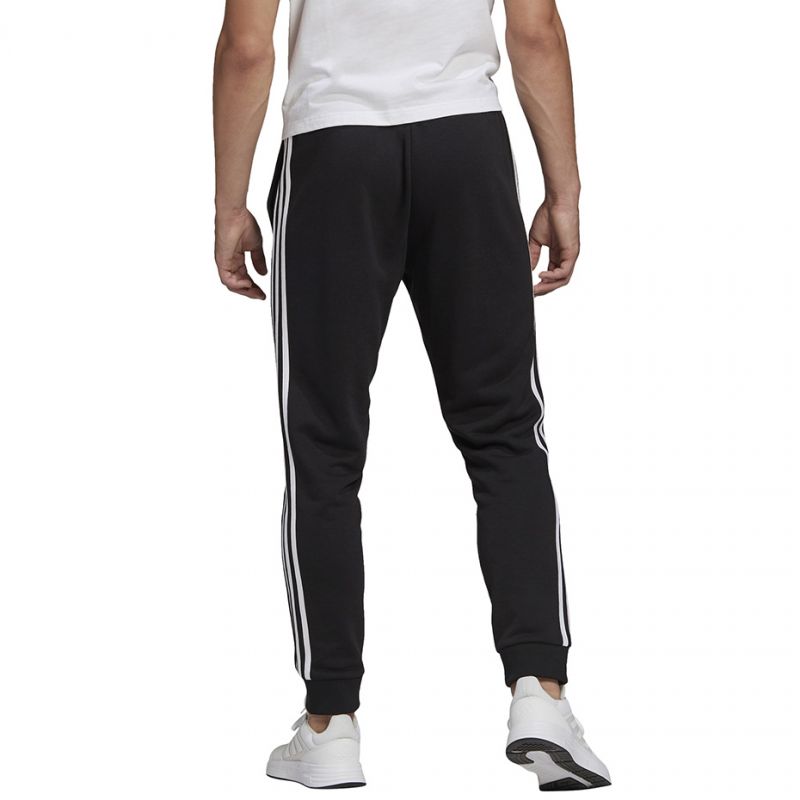 Tepláky adidas Essentials Tapered Cuff 3 Stripes M GK8831 – Obrázok 3