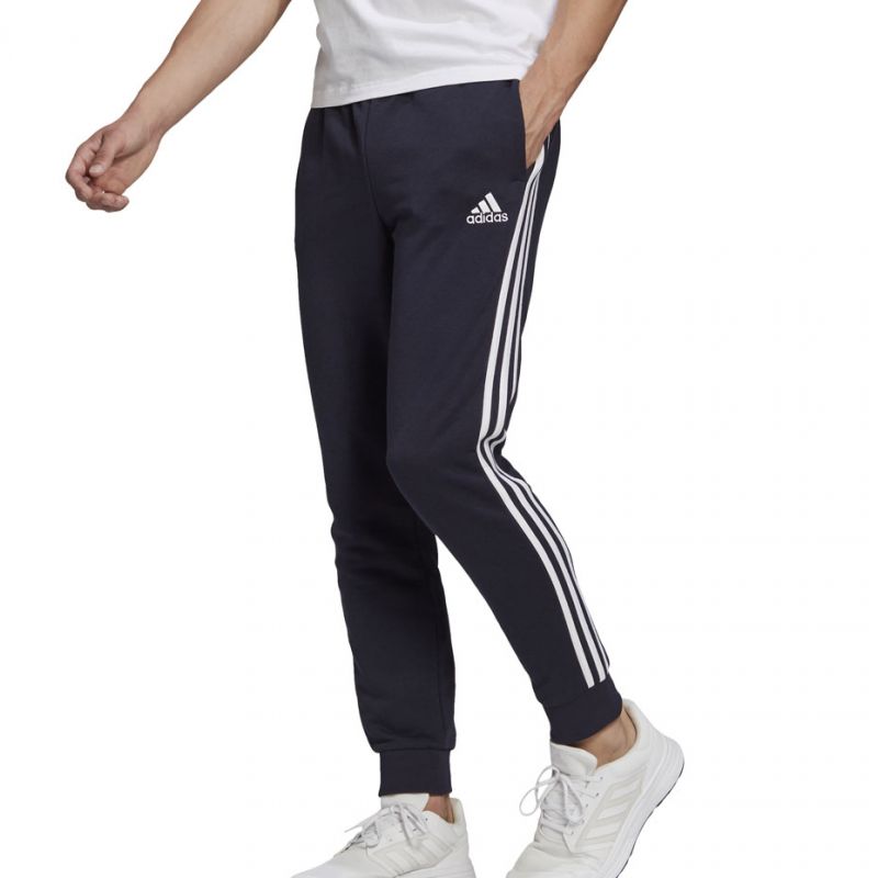 Tepláky adidas Essentials Tapered Cuff 3 Stripes M GK8888 – Obrázok 2