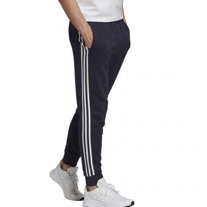 Tepláky adidas Essentials Tapered Cuff 3 Stripes M GK8888 – Obrázok 3
