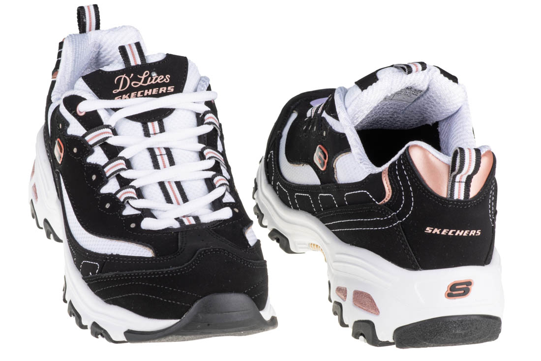 Obuv Skechers D'Lites Devoted Fan 13154-BKRG – Obrázok 5