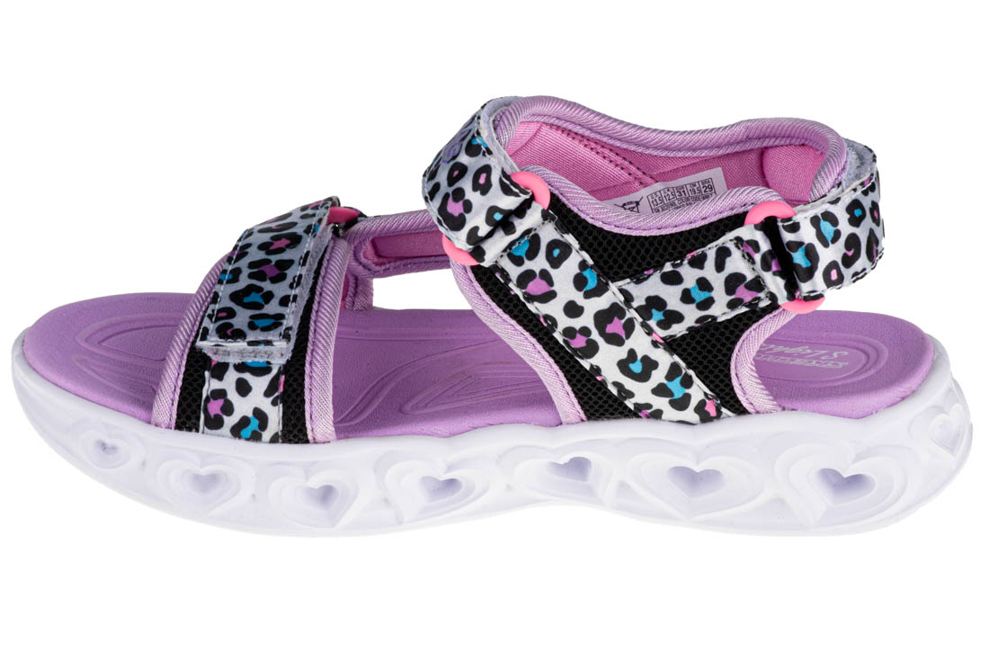 Sandále Skechers Heart Lights Sandals Savvy Cat 302090L-WMLT – Obrázok 2