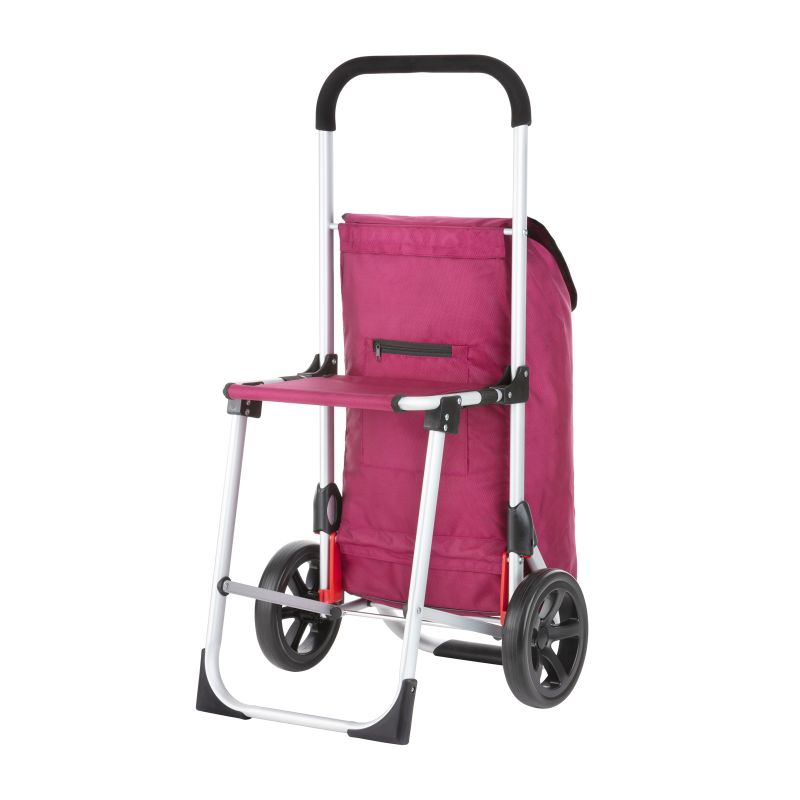 Nákupný vozík so sedadlom Relax Premium 604351 – Obrázok 3