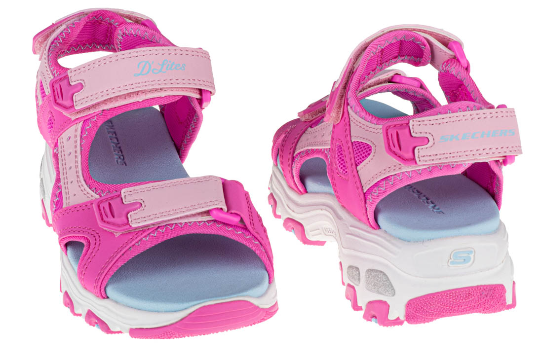 Sandále Skechers D'Lites 664133L-HPMT – Obrázok 5