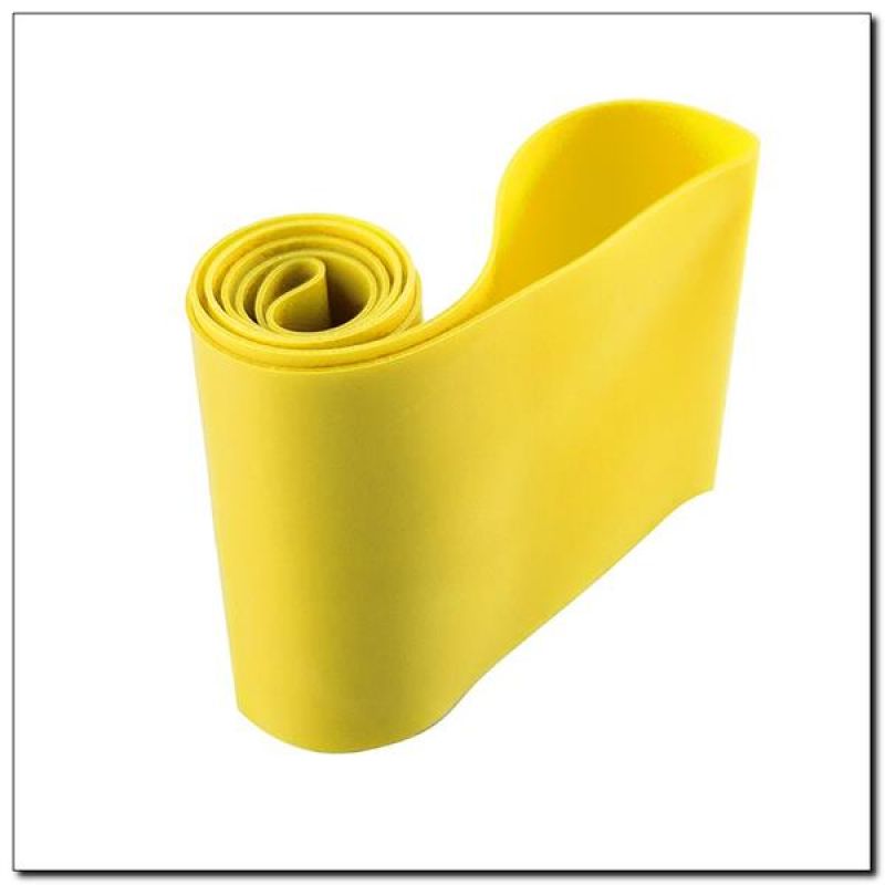 Cvičebná páska HMS GU04 ŽLTÁ 0,4 x 50 x 500 MM 17-33-010 – Obrázok 2