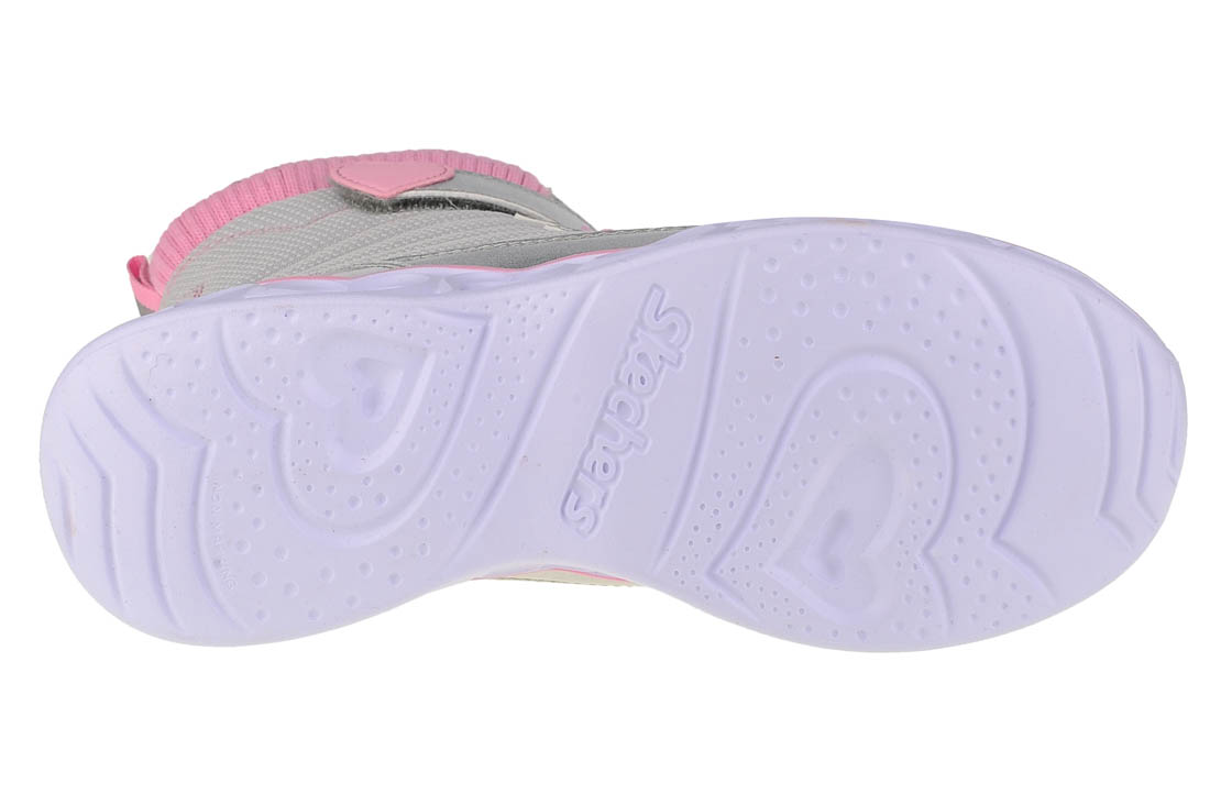 Obuv Skechers Heart Lights 20287L-GYPK – Obrázok 4