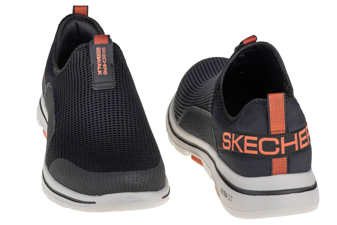 写真 Skechers Go Walk 5 Downdraft 216015-BKOR | Shopline.sk