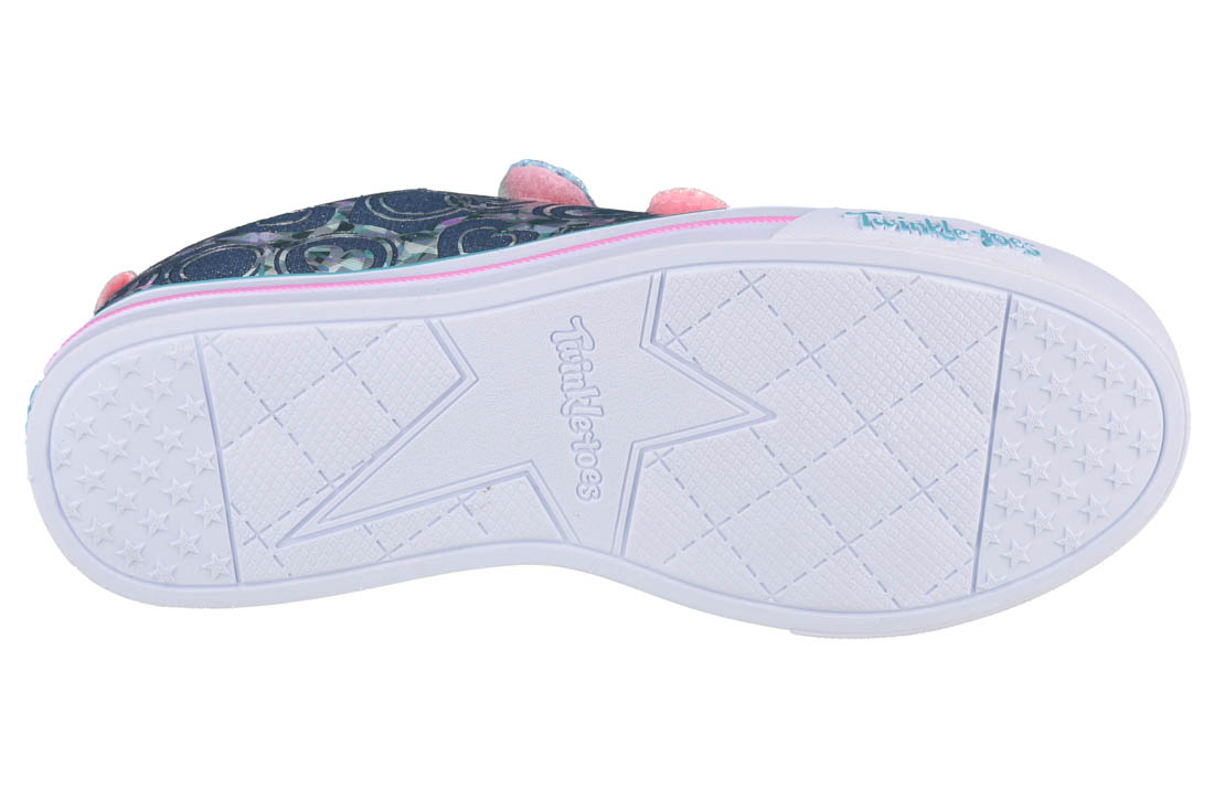 Tenisky Skechers Sparkle Lite Heartsland 314753L-DMLT – Obrázok 4