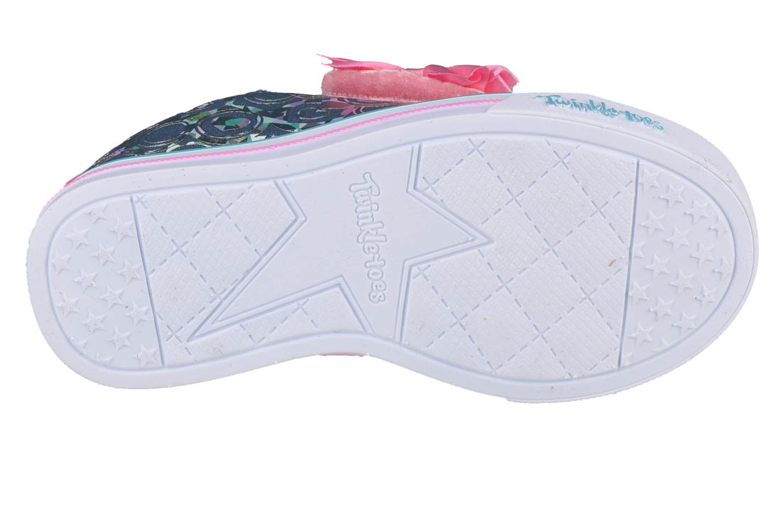 Detské tenisky Skechers Sparkle Lite-Lil Heartsland 314754N-DMLT – Obrázok 4