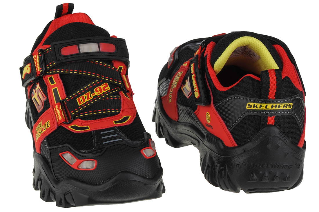 Obuv Skechers Damager III-Fire Stopper 400019L-BKRD – Obrázok 5