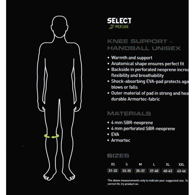 Neoprénová kolenačka Select Profcare Neopren Knee 6202 – Obrázok 3