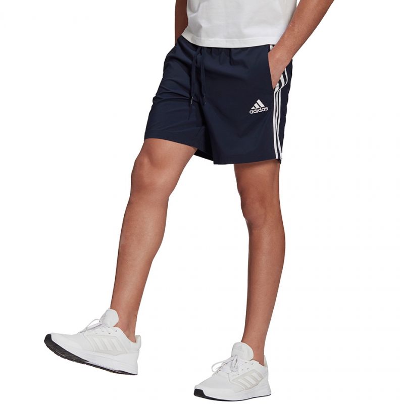 Šortky Adidas Aeroready Essentials Chelsea 3-pruhy M GL0023 – Obrázok 3