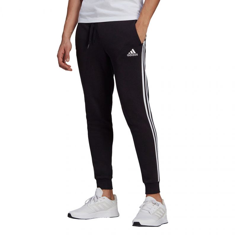 Tepláky Adidas Essentials Slim 3 Stripes M GM1089 – Obrázok 2