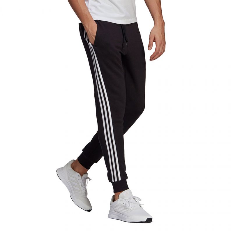 Tepláky Adidas Essentials Slim 3 Stripes M GM1089 – Obrázok 3