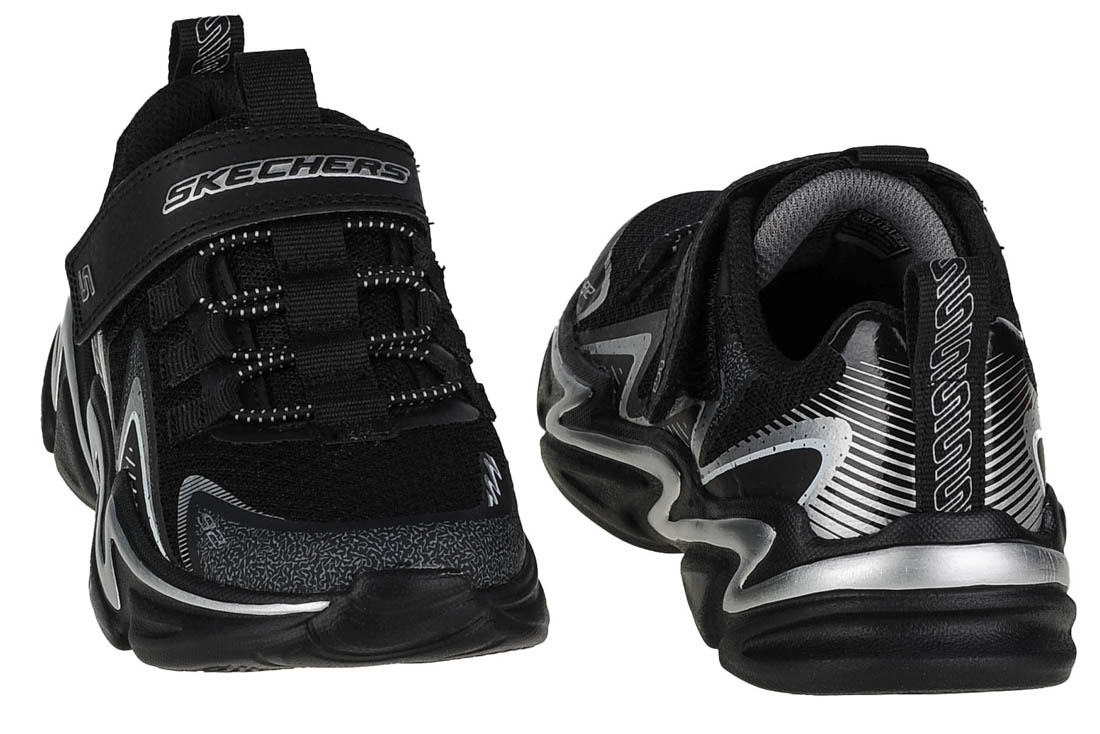 Juniorská obuv Skechers Wavetronic 403603L-BKSL – Obrázok 5