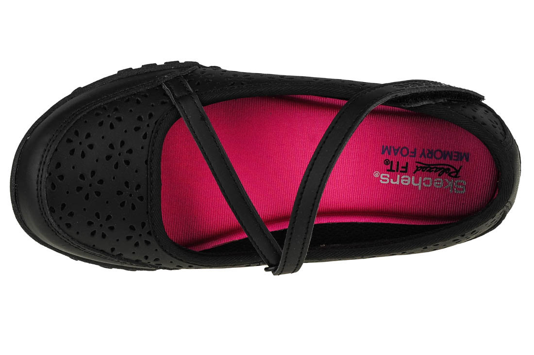 Obuv Skechers Breathe Easy Playground Popp 82277L-BBK – Obrázok 3