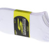 Skechers 3pk No Show Stretch Socks S101715-WHT