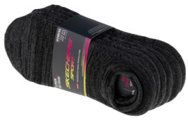 Skechers 6pk Womens 1/2 Terry Socks S113157-GRY