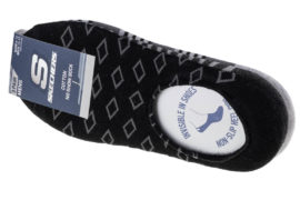 Skechers 3pk Mens Invisibles Socks  S113816-GRY