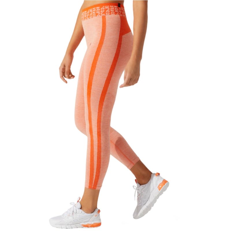 Legíny Asics Nohavice W Cropped Logo Seamless Tight W 2032B789-800 – Obrázok 2