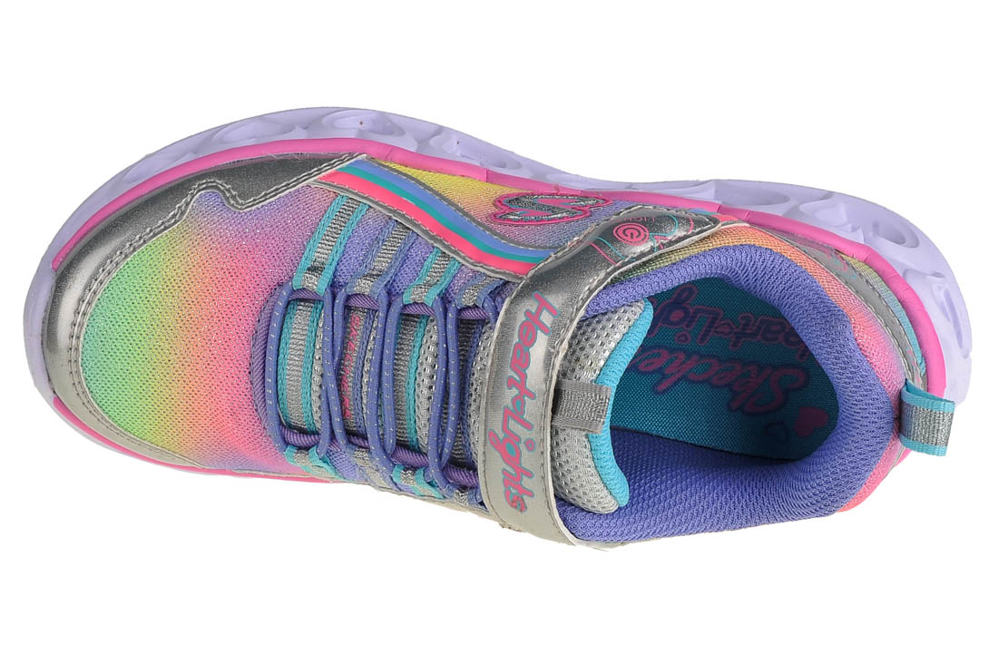 Obuv Skechers Heart Lights-Rainbow Lux 302308L-SMLT – Obrázok 3