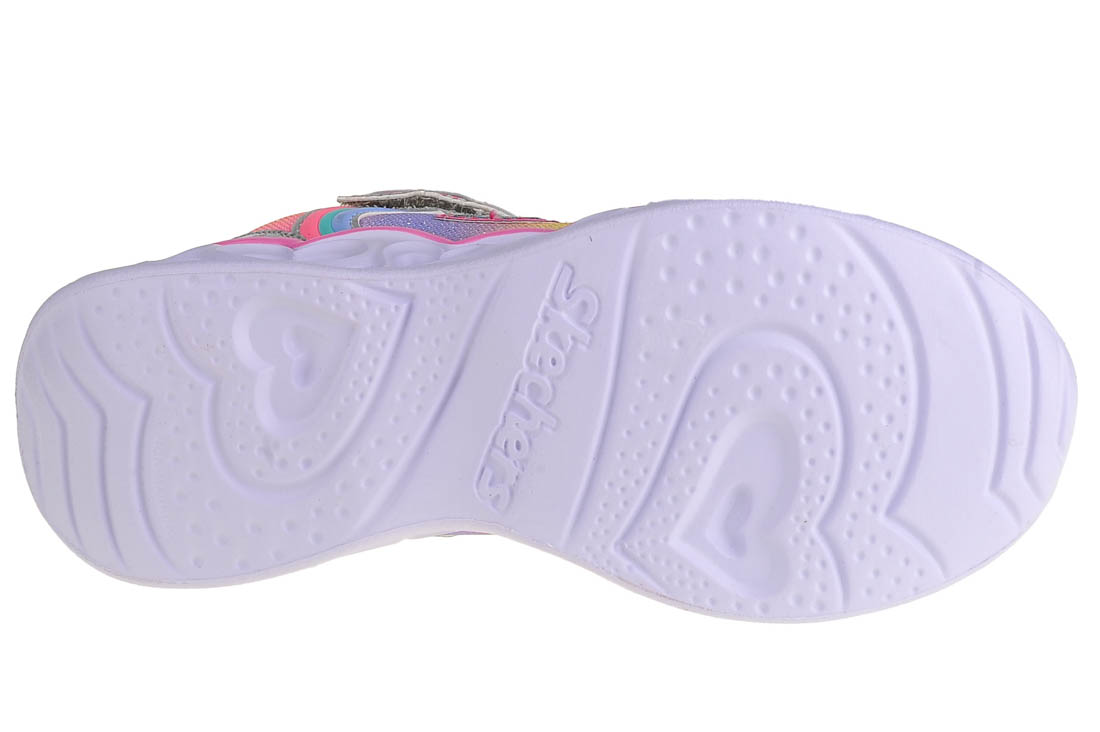 Obuv Skechers Heart Lights-Rainbow Lux 302308L-SMLT – Obrázok 4