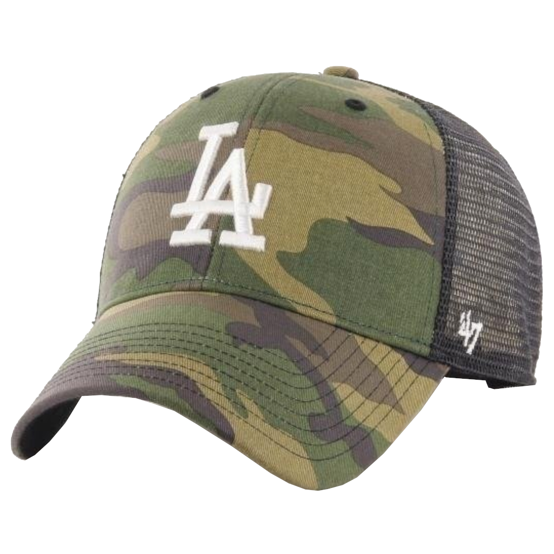 Šiltovka 47 Brand Los Angeles Dodgers Branson Cap B-CBRAN12GWP-CMD – Obrázok 3